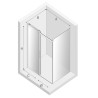 New Trendy Softi Black Kabina Prostokątna 100x90x200 Przezroczyste 8mm Active Shield (EXK-3966)