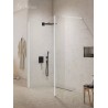 New Trendy New Modus White Kabina Walk-In 2 Ścianki U 80x200 Przezroczyste 8mm Ramka Active Shield (EXK-2229)
