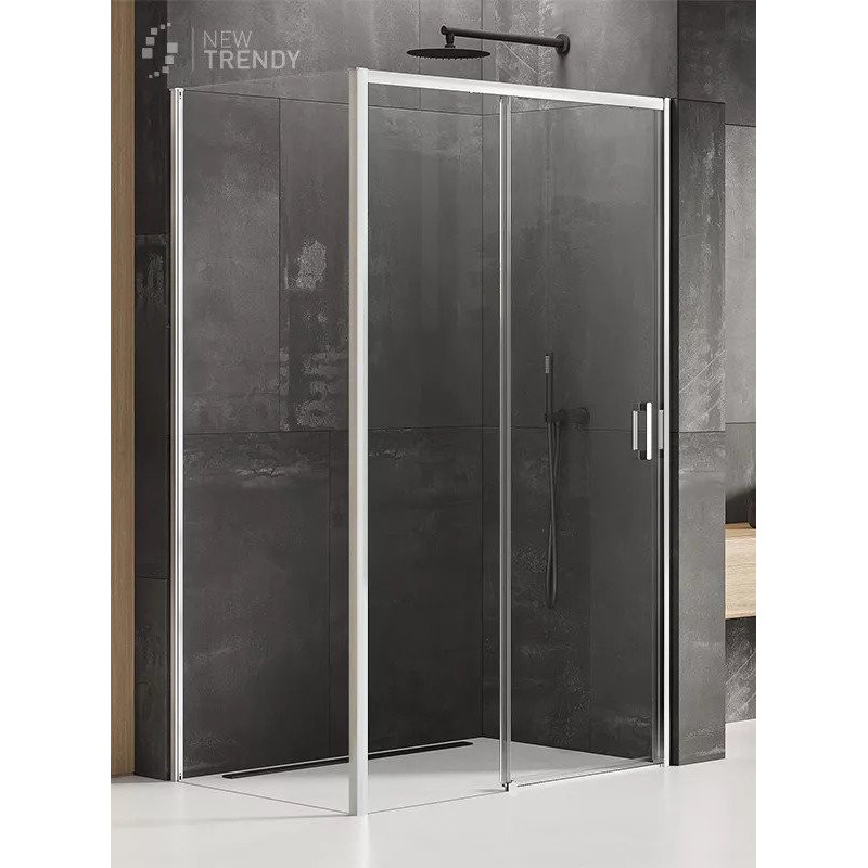 New Trendy Prime Kabina Prostokątna Narożna L 130x90x200 Przezroczyste 6mm Active Shield (K-1210)