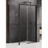 New Trendy Prime Black Kabina Prostokątna Narożna L 150x70x200 Przezroczyste 6mm Active Shield (K-1296)