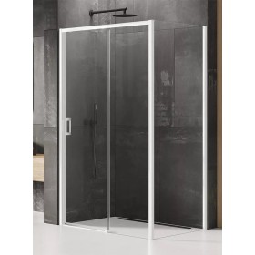 New Trendy Prime White Kabina Prostokątna Przyścienna P 110x70x200 Przezroczyste 6mm Active Shield (K-1388)