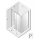New Trendy Prime White Kabina Prostokątna Przyścienna P 160x80x200 Czyste 6mm Active Shield (K-1409)