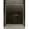 New Trendy Prime Light Gold Drzwi Prysznicowe U 180x200 Przezroczyste 6mm Active Shield (D-0447A)