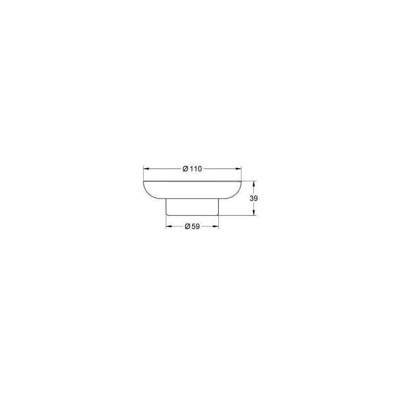 Grohe Essentials Uchwyt + Mydelniczka (40444001)