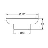 Grohe Essentials Uchwyt + Mydelniczka (40444001)