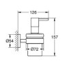 WYPRZEDAŻ Grohe Essentials Uchwyt + Dozwnik na mydło (40448001)
