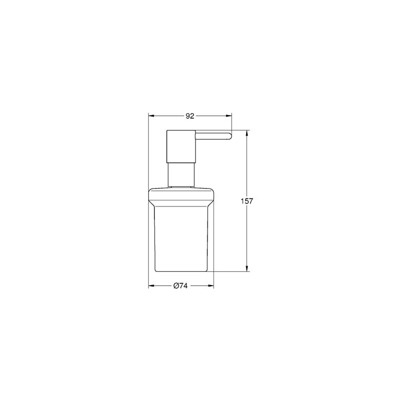 WYPRZEDAŻ Grohe Essentials Uchwyt + Dozwnik na mydło (40448001)