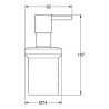 WYPRZEDAŻ Grohe Essentials Uchwyt + Dozwnik na mydło (40448001)