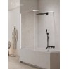 New Trendy New Modus White Parawan Nawannowy U 60x150 Przezroczyste 8mm Active Shield (EXK-2336)