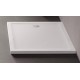 New Trendy Mild Stone Brodzik Akrylowy Prostokątny 100x80x4,5 Biały (B-0549)