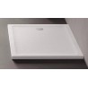 New Trendy Mild Stone Brodzik Akrylowy Prostokątny 110x80x4,5 Biały (B-0550)
