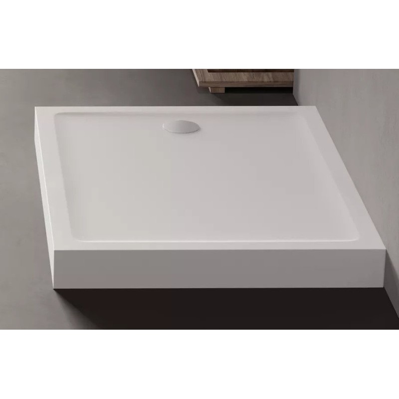 New Trendy Mild Brodzik Akrylowy Prostokątny 120x80x11,5 Biały (B-0614)