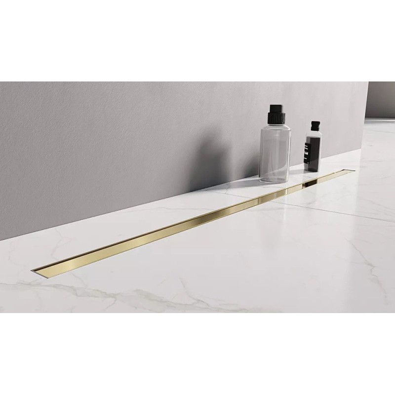 New Trendy Odpływ Liniowy Visio Slim Poler Gold 800 (OL-0073)