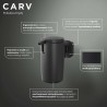 Tiger Carv Dozownik na mydło 175 ml Czarny (800252)
