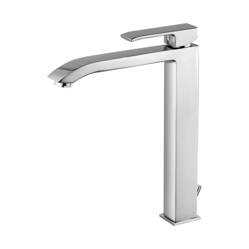Paffoni Level Bateria umywalkowa wysoka ( z korkiem clickclack) (LES081KCR)