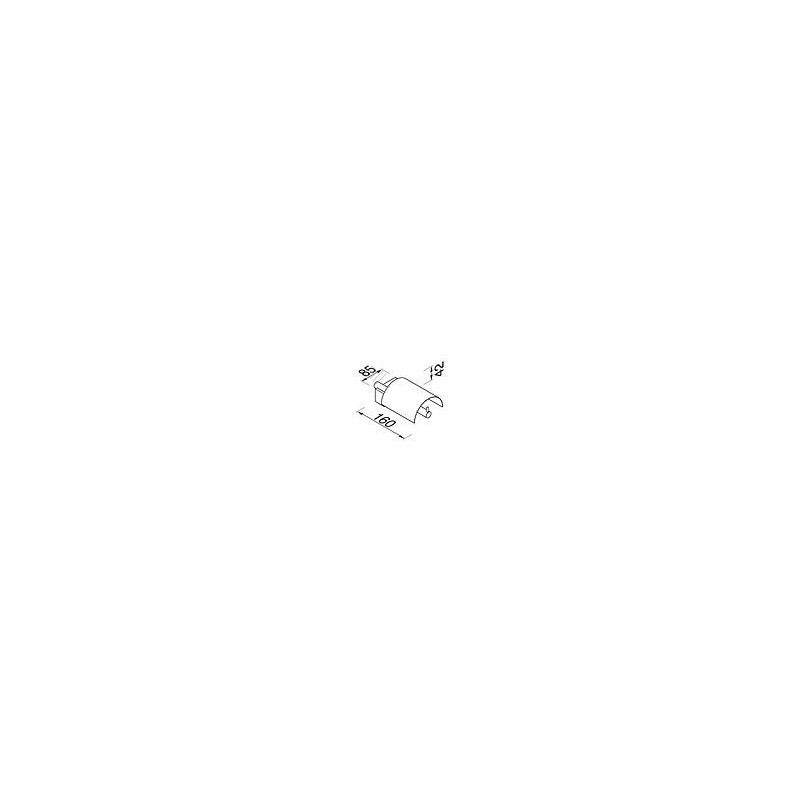 Geesa Nexx Pojemnik na papier toaletowy Chrom 91-7508-02