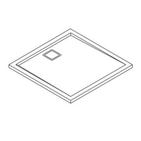 SanSwiss Livada Brodzik konglomeratowy kwadratowa W20Q 100x100 (W20Q10004)