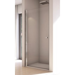 SanSwiss Solino Drzwi jednoczęściowe 75x200 cm chrom, Szkło Przezroczyste (SOL107505007)
