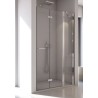 SanSwiss Solino SOLF13 Drzwi Dwuczęściowe składane P 100x200 cm Chrom, Szkło Screen (SOLF13D1005087)