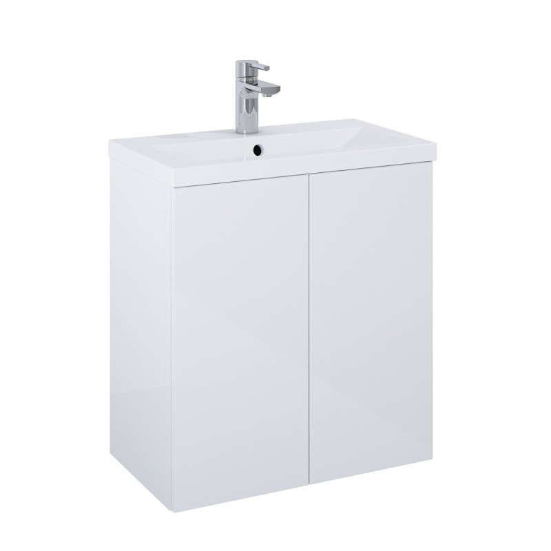Elita Kido White HG Set Szafka Z Umywalką 60 cm (RE020600118060)