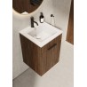 Elita Qubo Plus Orzech Lincoln Set szafka z umywalką 40 cm (RE020400147060)