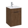 Elita Qubo Plus Orzech Lincoln Set szafka z umywalką 40 cm (RE020400147060)