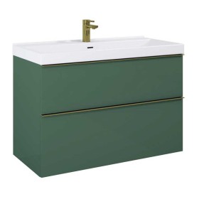 Elita Look Forest Green Szafka 2S z Umywalką Maxxi 100 cm (RE011000027010+RE041000078060)