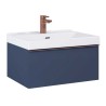 Elita Look Navy Blue Matt Szafka Z Umywalką Maxxi 60 cm (RE010603027030+RE040600078060)