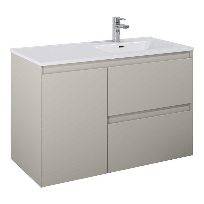 Elita Split Fume Matt Szafka Pod Umywalkę 100 cm Prawa (RE011005057020)