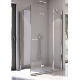 SanSwiss Solino SOLF13+SOLT1 Kabina prysznicowa P 120x75x200 cm chrom, Szkło Przezroczyste (SOLF13D1205007+SOLT107505007)