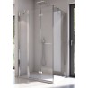 SanSwiss Solino SOLF13+SOLT1 Kabina prysznicowa L 100x90x200 cm chrom, Szkło Przezroczyste (SOLF13G1005007+SOLT109005007)
