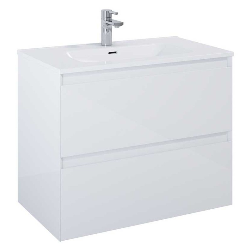 Elita Split White High Gloss Szafka Pod Umywalkę 80 cm (RE010800058060)