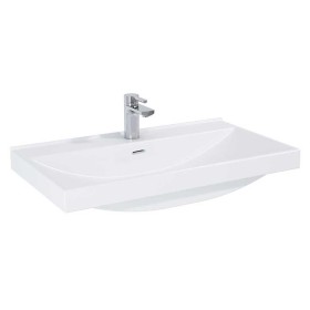 Elita Split White High Gloss Szafka Z umywalką Maxxi 80 cm (RE010800058060+RE040800078060)