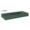 Elita Dimple Umywalka Marmur Ścienna 100 cm MARMUR FOREST GREEN MATT (RE041000027010)