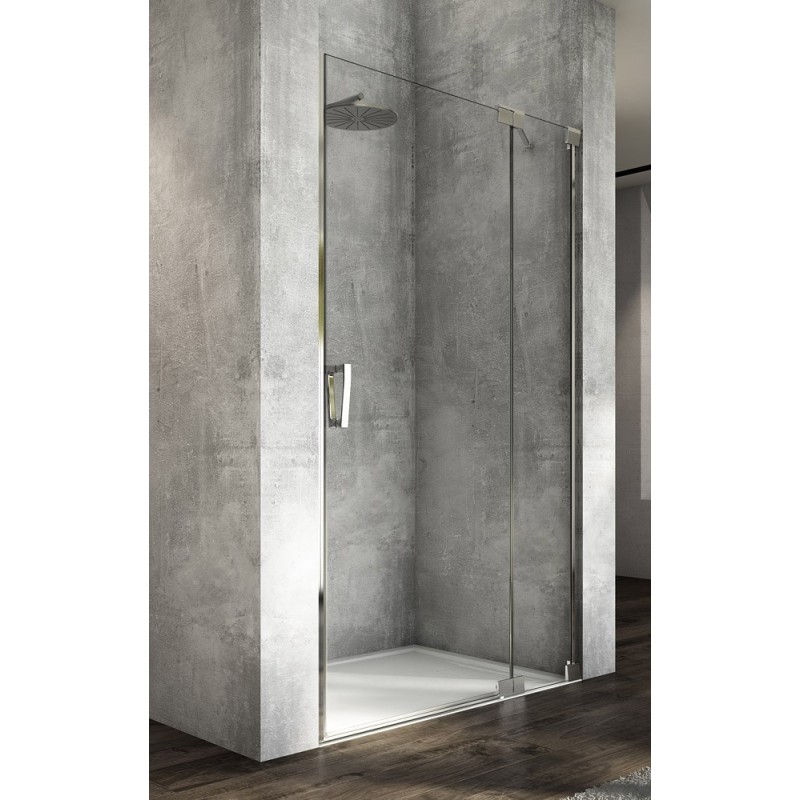 SanSwiss Cadura CA13 Drzwi Prysznicowa 120x200 cm Chrom Szkło Przezroczyste (CA13D1205007)