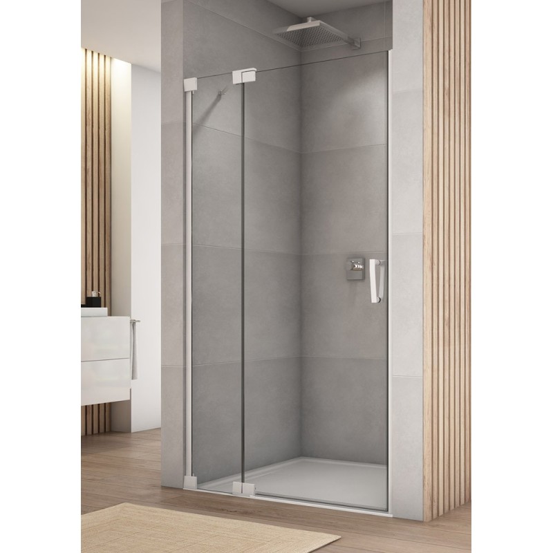 SanSwiss Cadura CA13 Drzwi Prysznicowa 90x200 cm Chrom Szkło Przezroczyste (CA13G0905007)