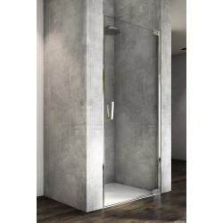 SanSwiss Cadura CA1C Drzwi Prysznicowe 90x200 cm chrom Szkło Przezroczyste (CA1CD0905007)
