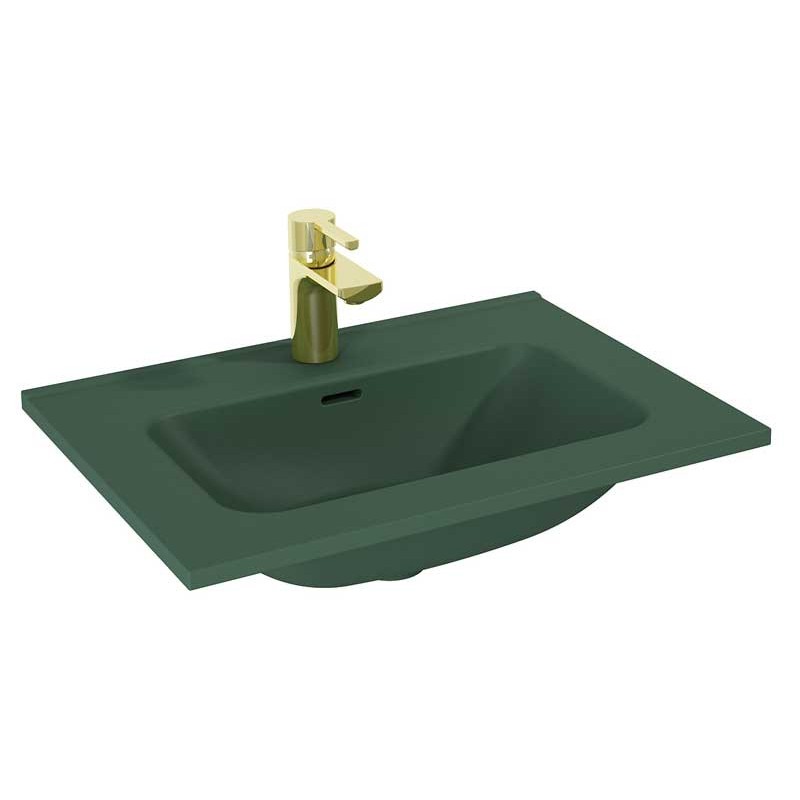 Elita Umywalka Ceramiczna Skappa CERAM FOREST GREEN MATT 60 cm (RE040603067010)