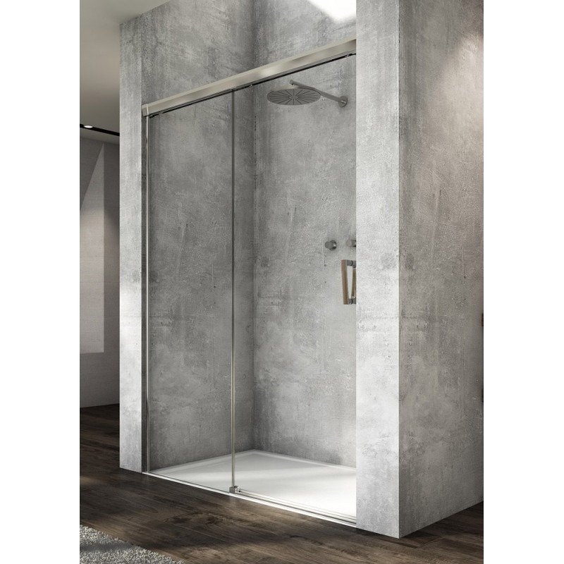 SanSwiss Cadura CAS2 Drzwi Prysznicowe 160x200 cm Chrom Szkło Przezroczyste (CAS2G1605007)