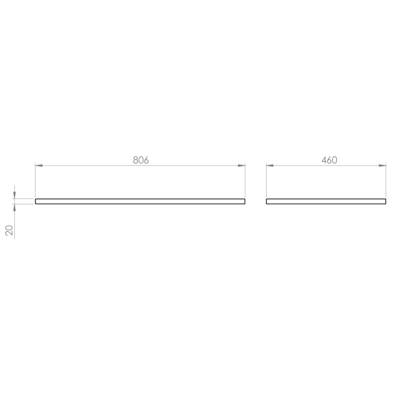 Elita ElitStone Terrazzo White Matt Blat 80 cm (RE050800035290)