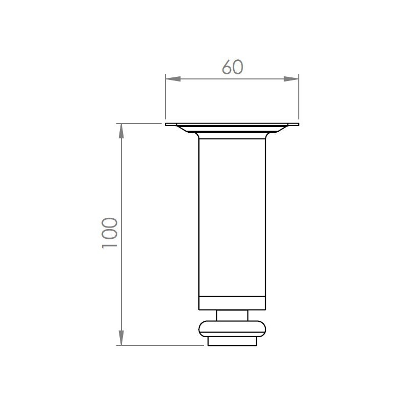 Elita Amigo Nogi Czarne 4 sztuki (169117)
