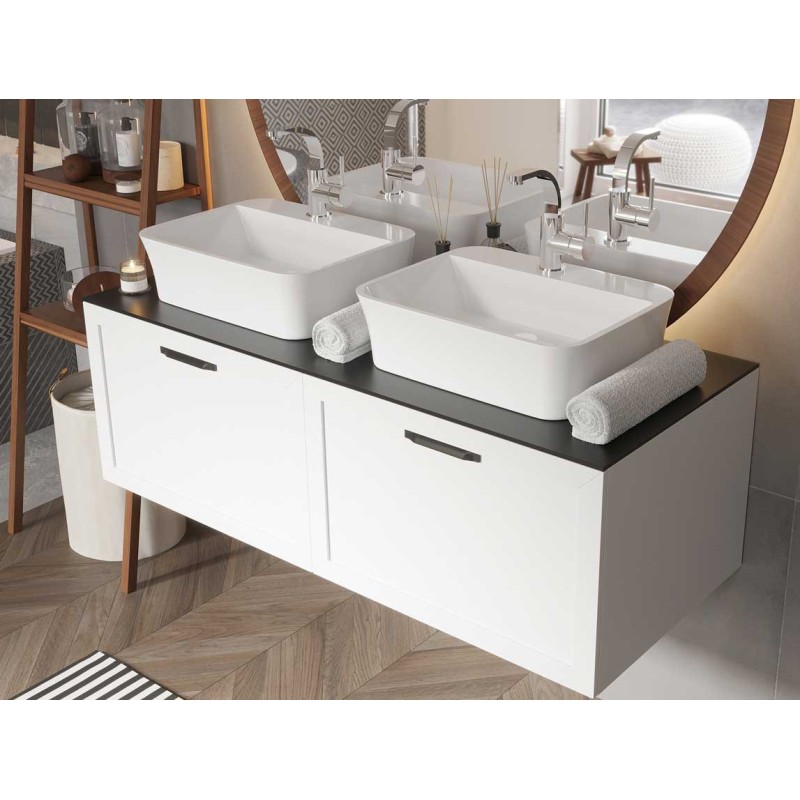 Besco ASSOS S-Line Umywalka Nablatowa 40x50