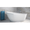 Besco Melody Glam Wanna Wolnostojąca Złota 170x80 + maskownica syfonu z przelewem chrom