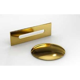 Besco Varya Glam Wanna Wolnostojąca Przyścienna Srebrna + maskownica syfonu z przelewem złota 170x80