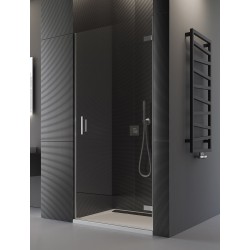 SanSwiss Pur PUR1 Drzwi Prysznicowe Prawe NA WYMIAR do 100 cm Szkło Przezroczyste (PUR1DSM11007)