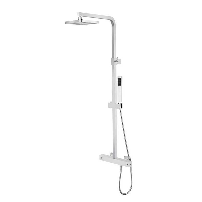 Besco Modern/Varium Zestaw Prysznicowy Termostatyczny Chrom