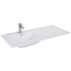 OUTLET! Elita Split White Matt Szafka Z Koszem Cargo i Umywalką Skappa 100 cm (RE011006055290+RE041004068060)