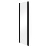 Besco Duo Slide Black Panel Boczny do kabiny 90x195 cm (PDSB-90)