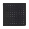 Besco Uni R deszczownica uniwersalna kwadratowa 30 cm Czarny mat