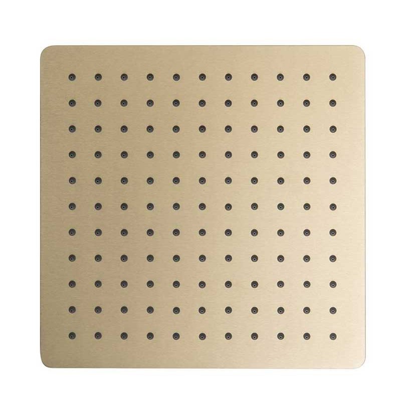 Besco Uni R deszczownica uniwersalna kwadratowa 30 cm Złota